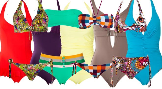 60 bikinier og badedrakter